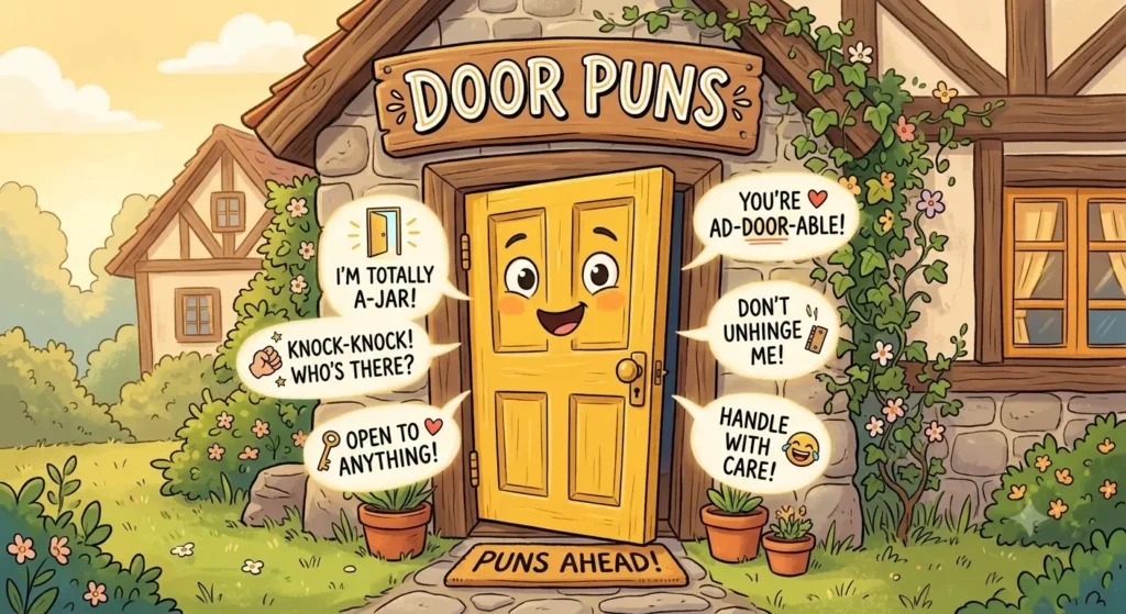door puns