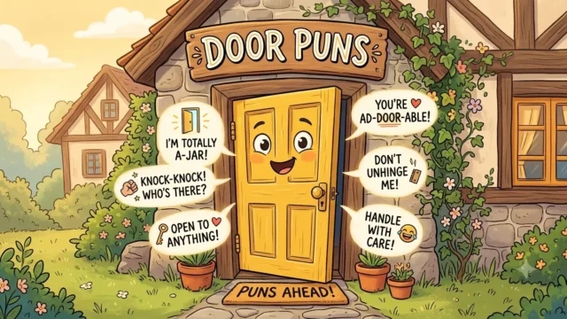 door puns