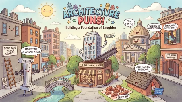 architecture puns