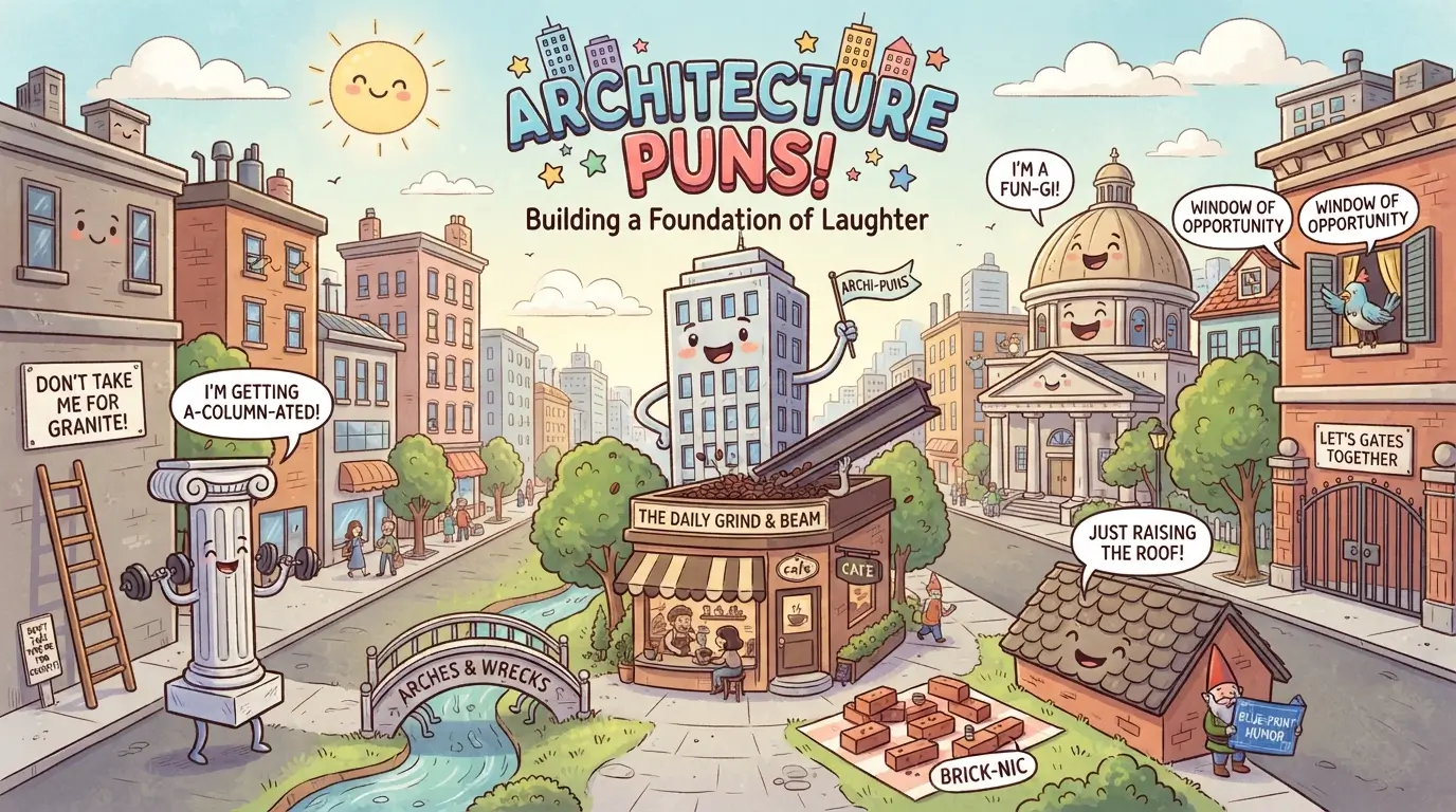 architecture puns