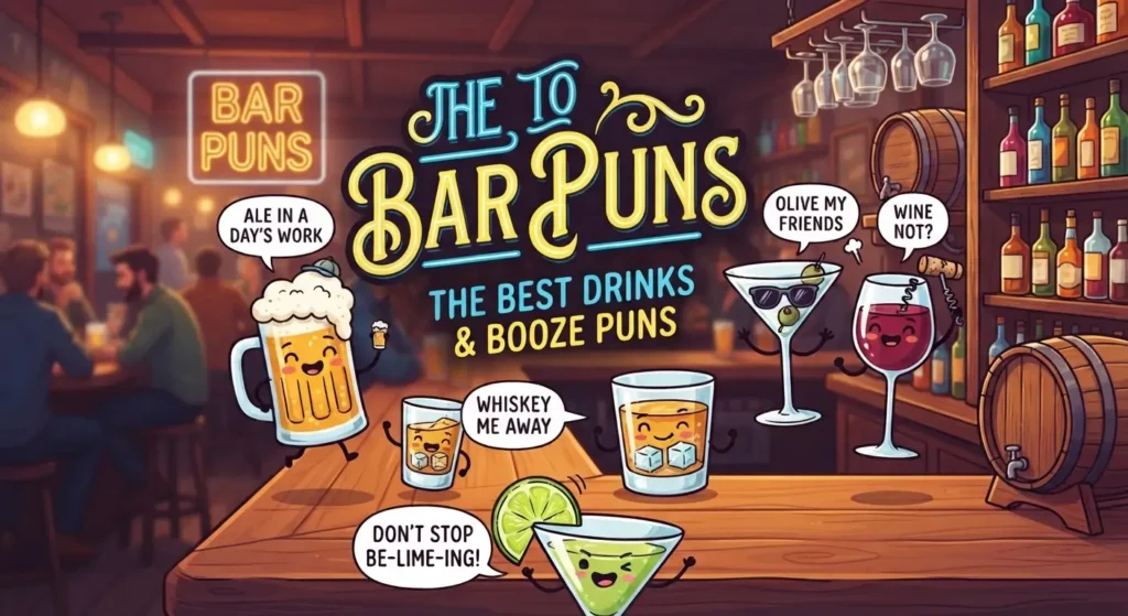 bar puns