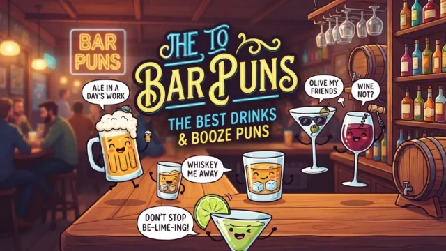 bar puns