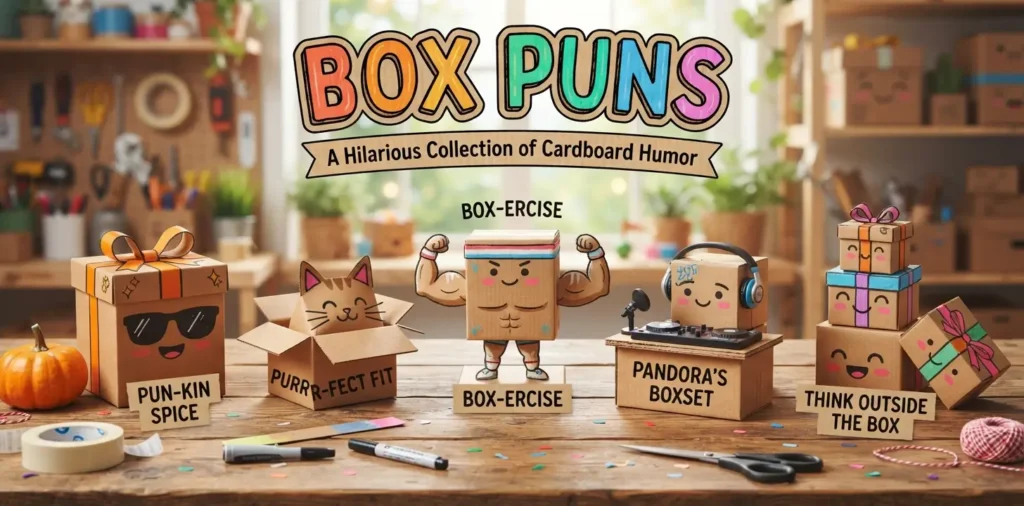 box puns