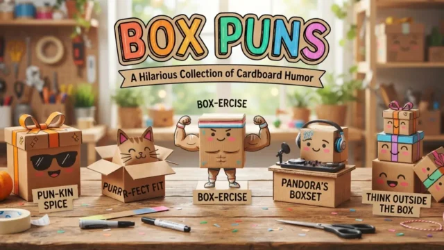 box puns