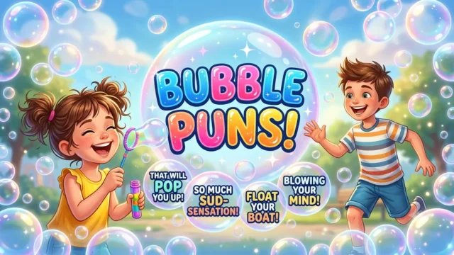 bubble puns