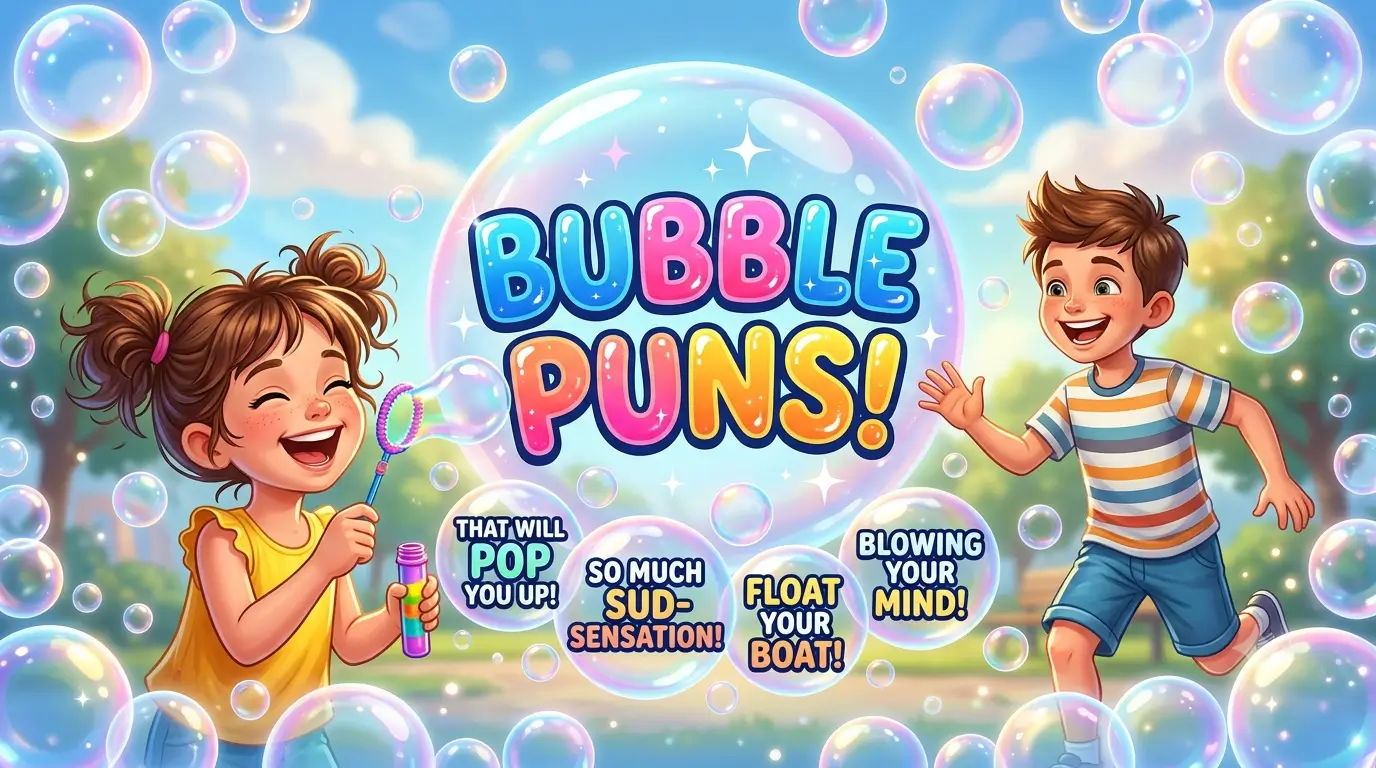 bubble puns