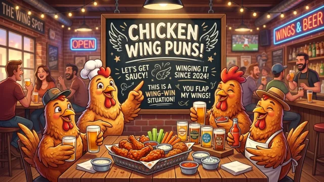 chicken wing puns