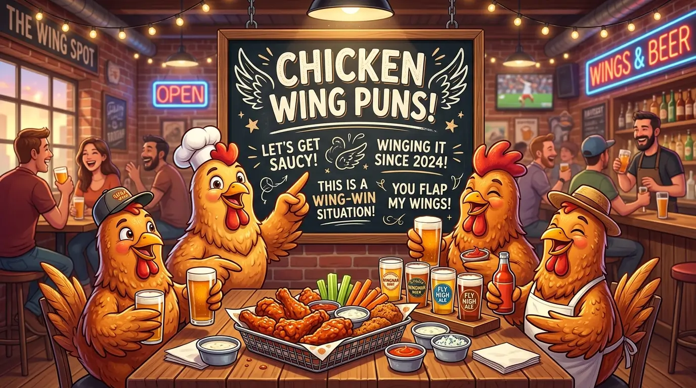 chicken wing puns