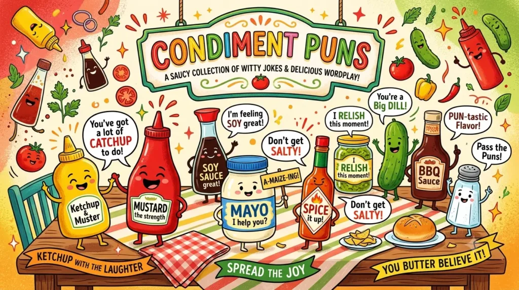 condiment puns