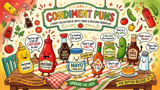 condiment puns