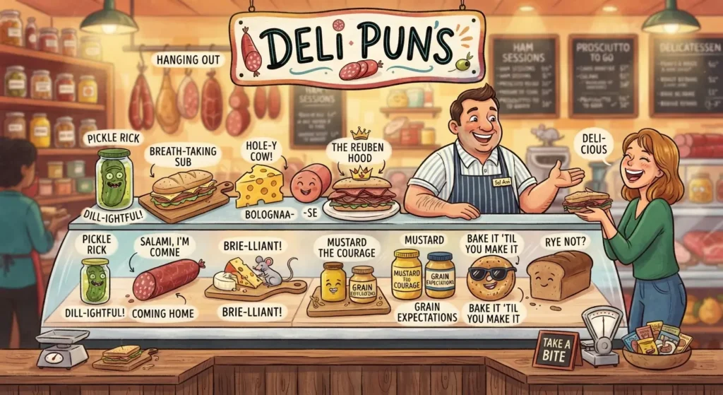 deli puns