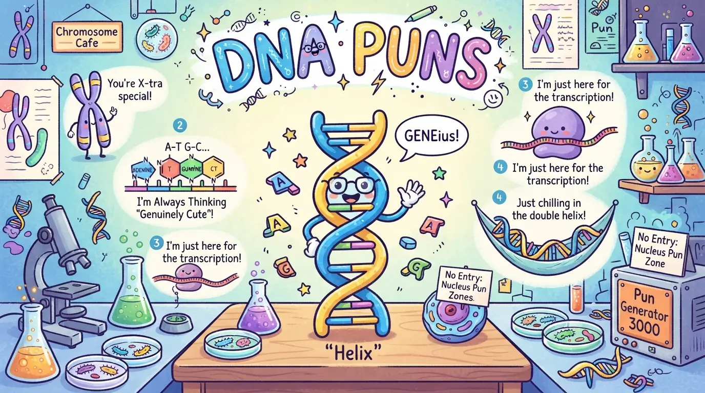 dna puns