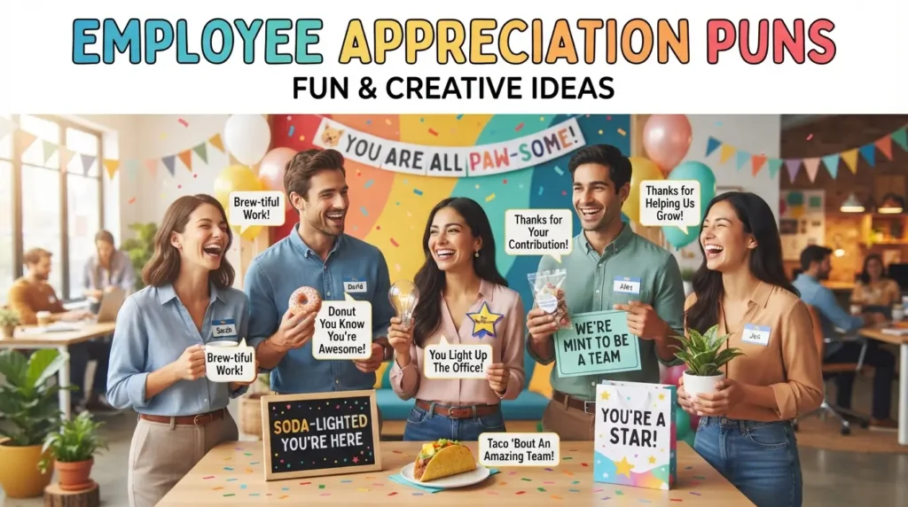 employee appreciation puns