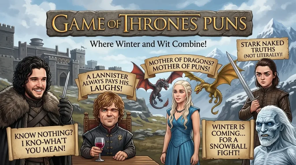 game of thrones puns