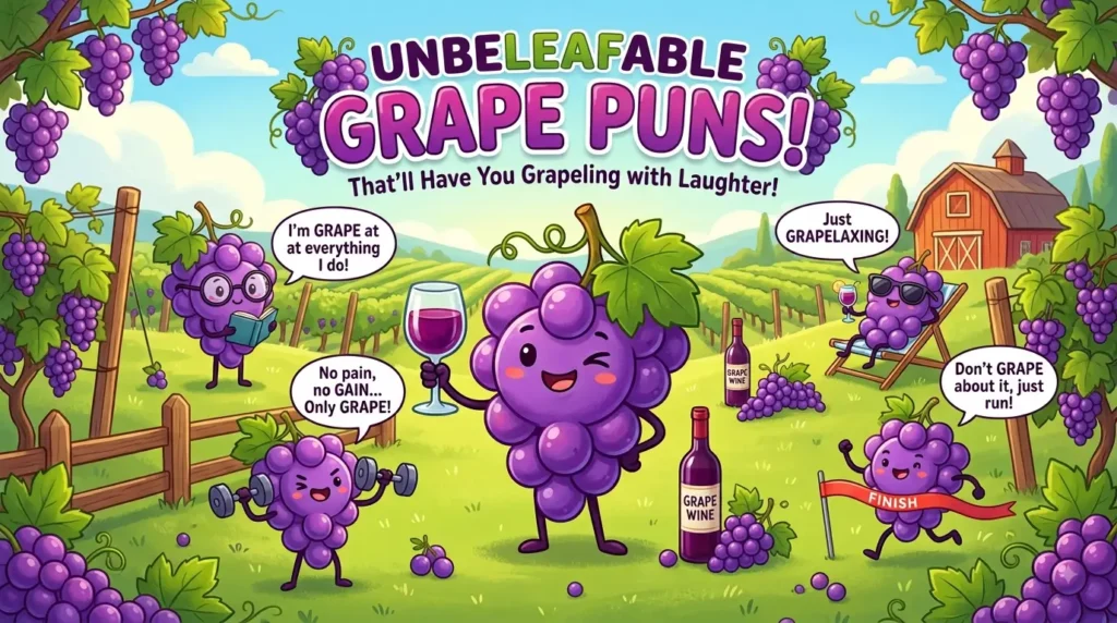 grape puns