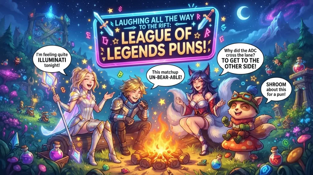 league of legends puns