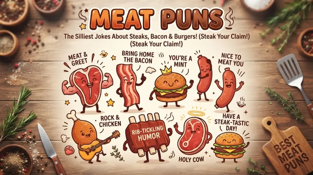 meat puns