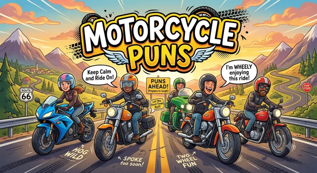 motorcycle puns