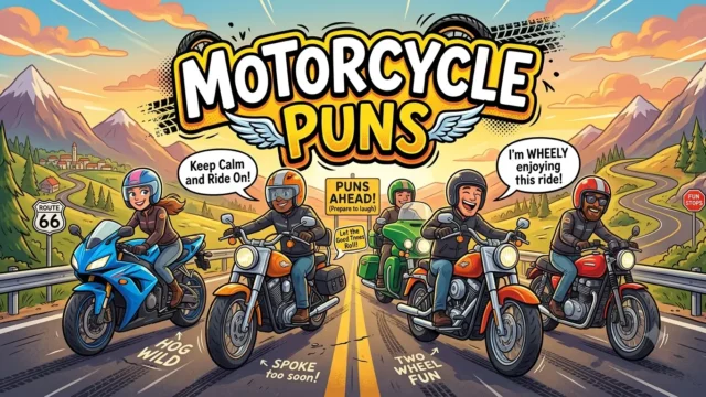 motorcycle puns