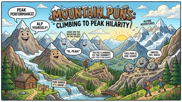 mountain puns
