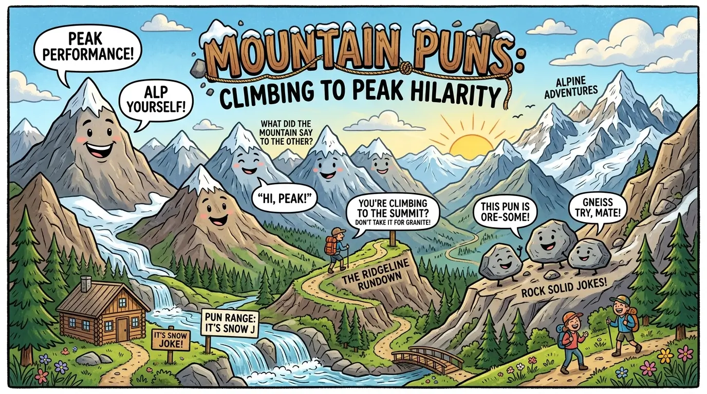 mountain puns