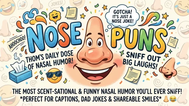 nose puns