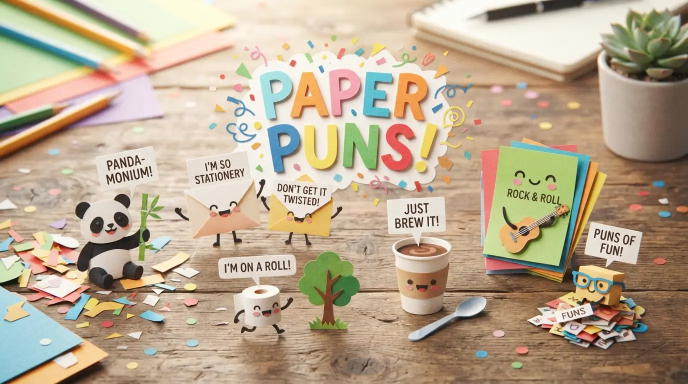 paper puns