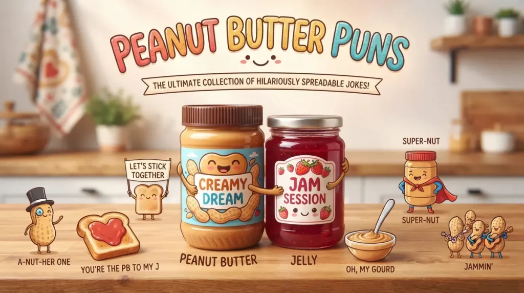 peanut butter puns