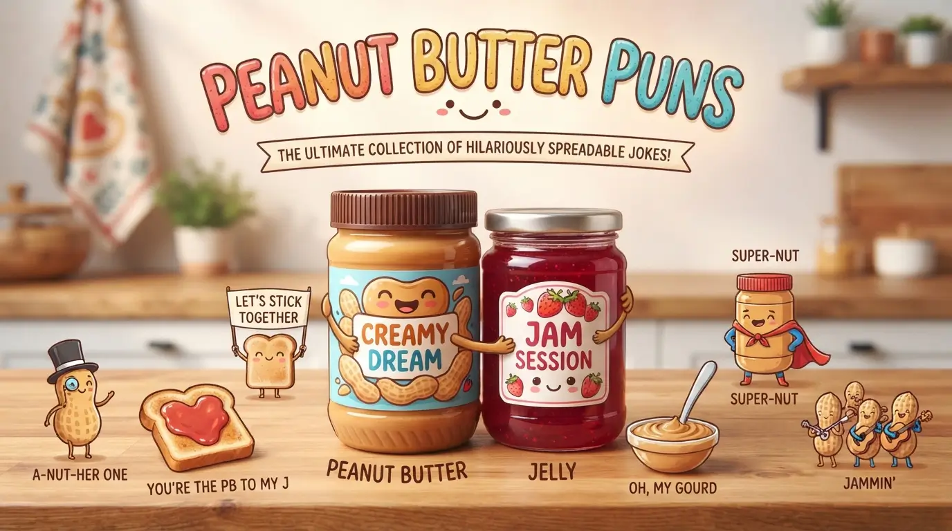 peanut butter puns