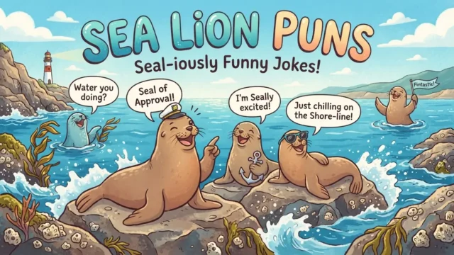 sea lion puns