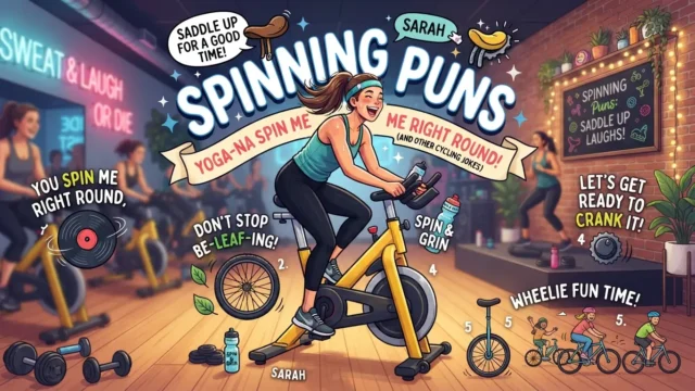 spinning puns