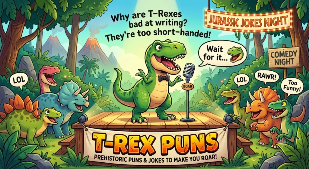 t-rex puns