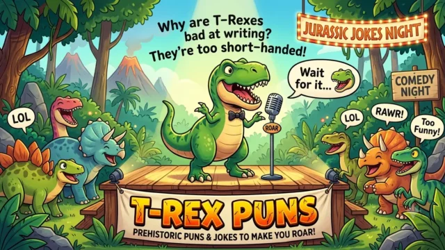 t-rex puns