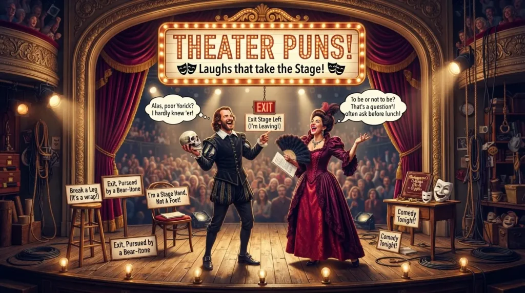 theater puns