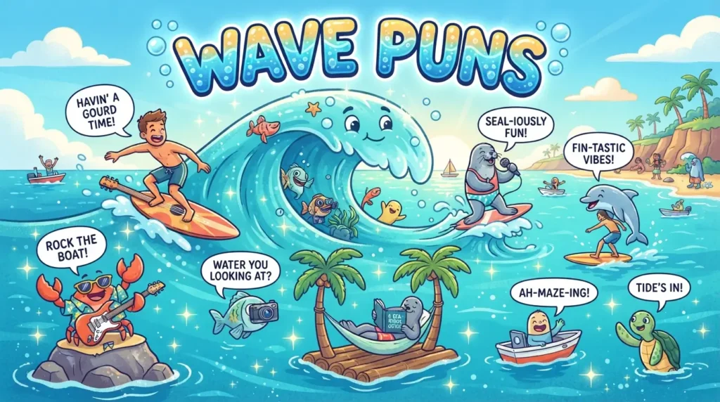 wave puns