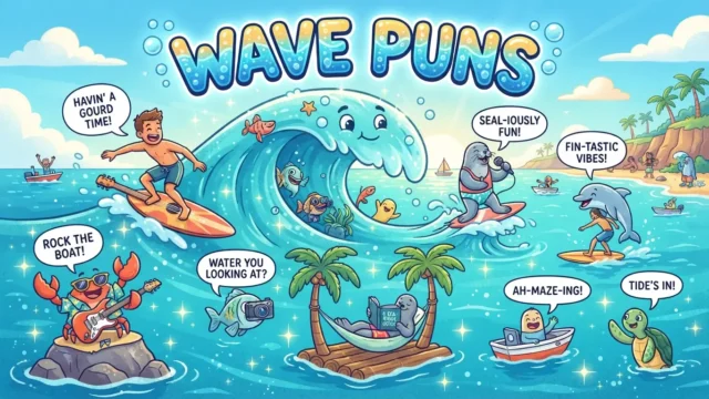 wave puns