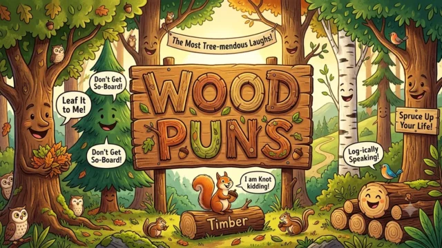 wood puns