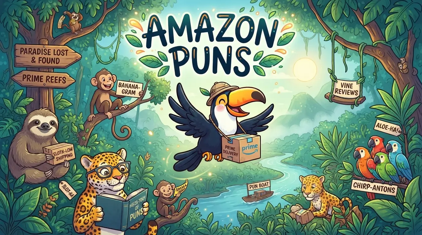amazon puns
