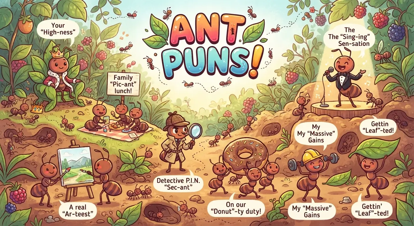 ant puns