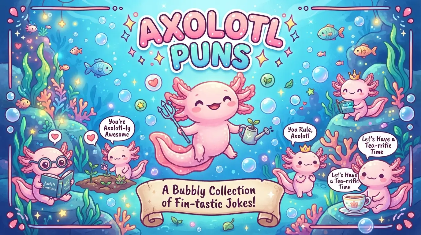 axolotl puns