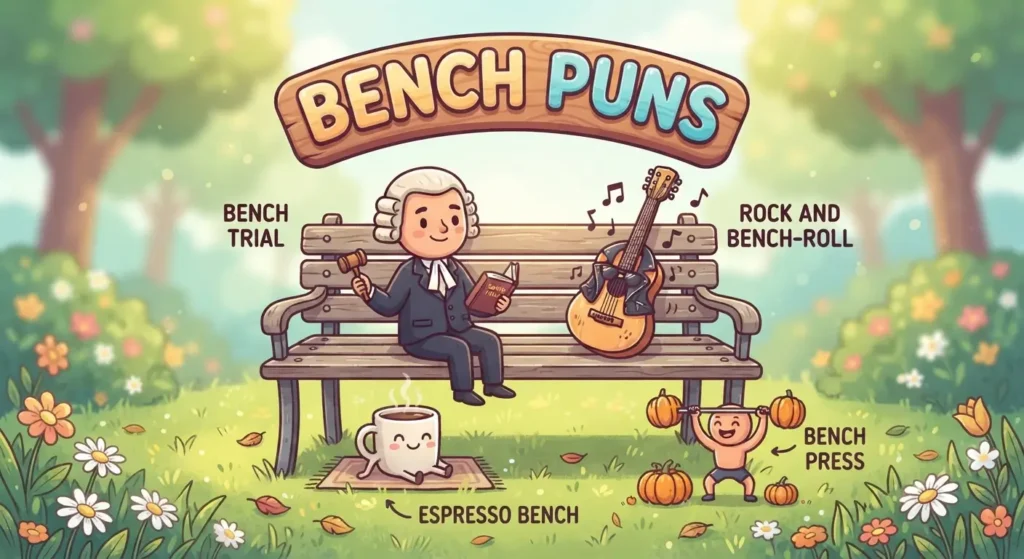 bench puns
