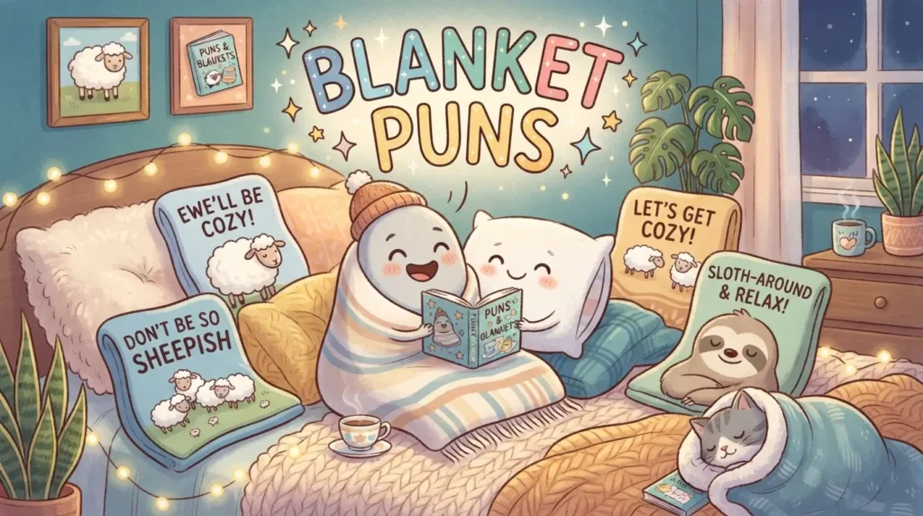 blanket puns