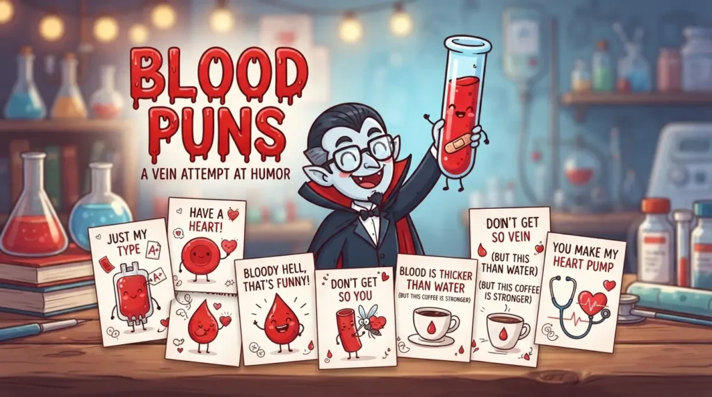 blood puns