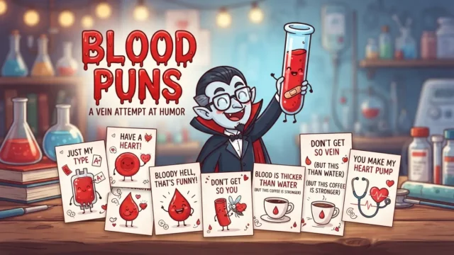 blood puns