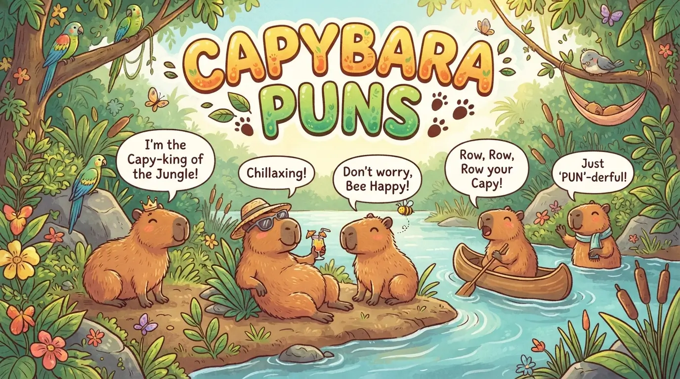 capybara puns