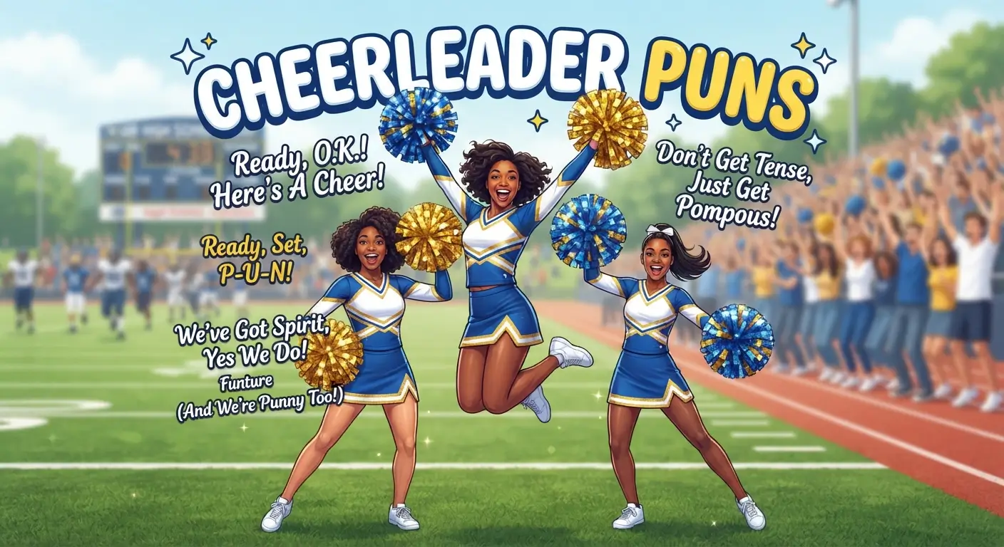 cheerleader puns