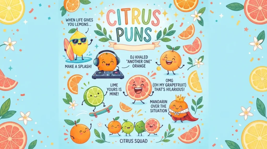 citrus puns