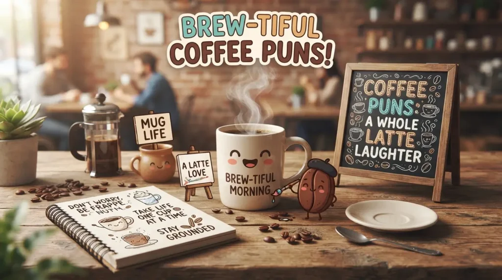 coffee puns