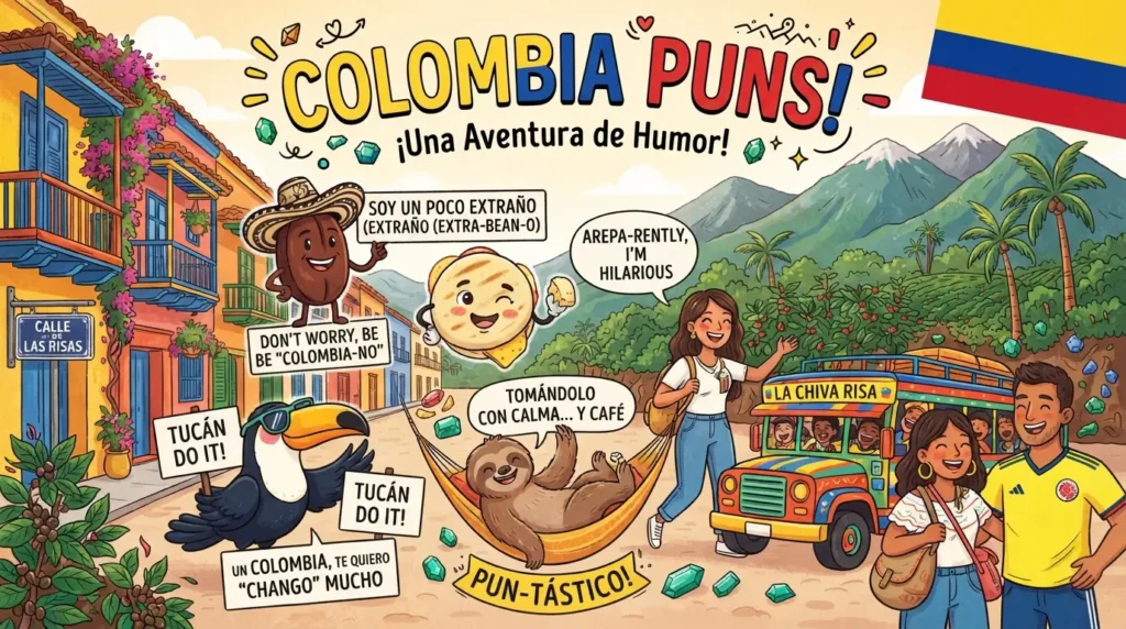 colombia puns