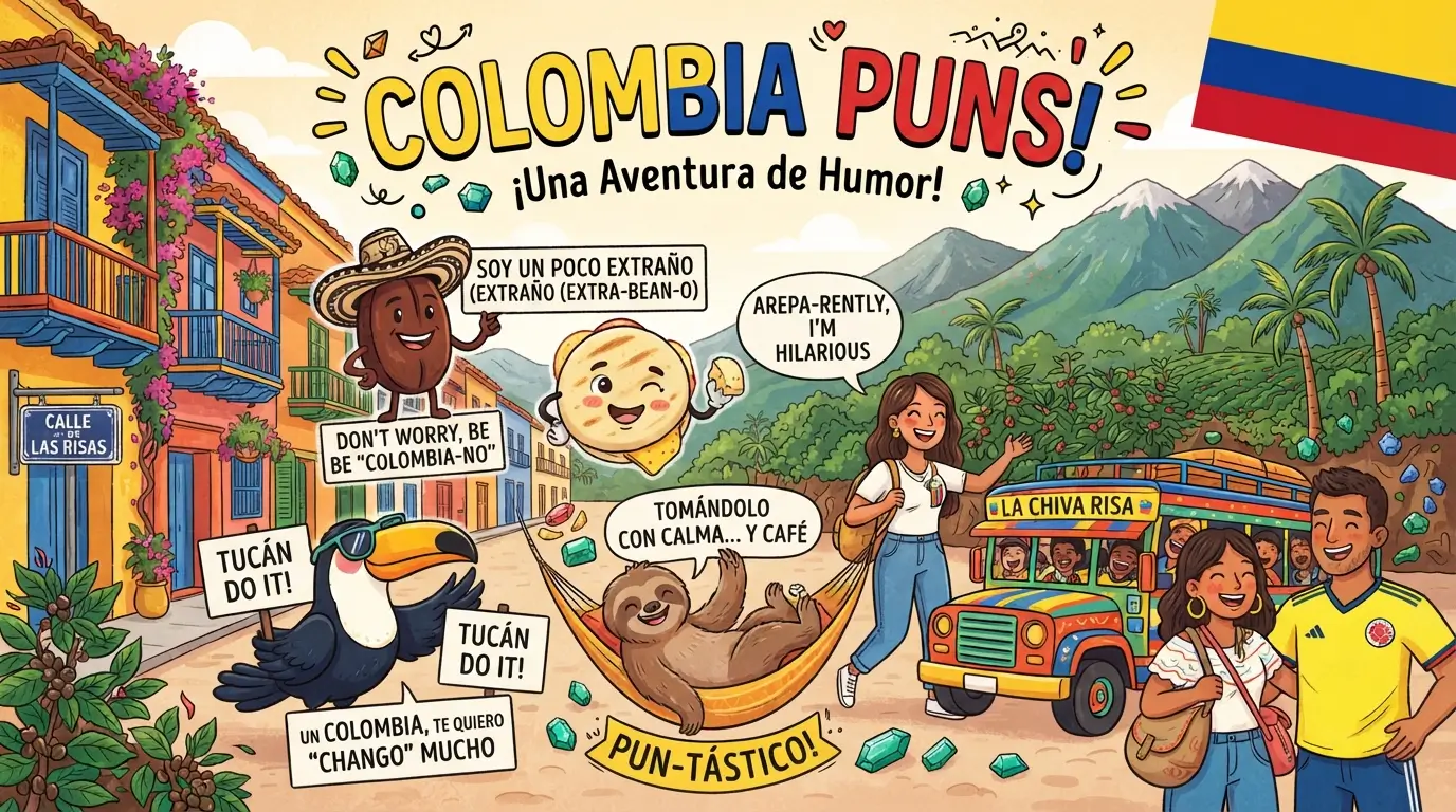 colombia puns